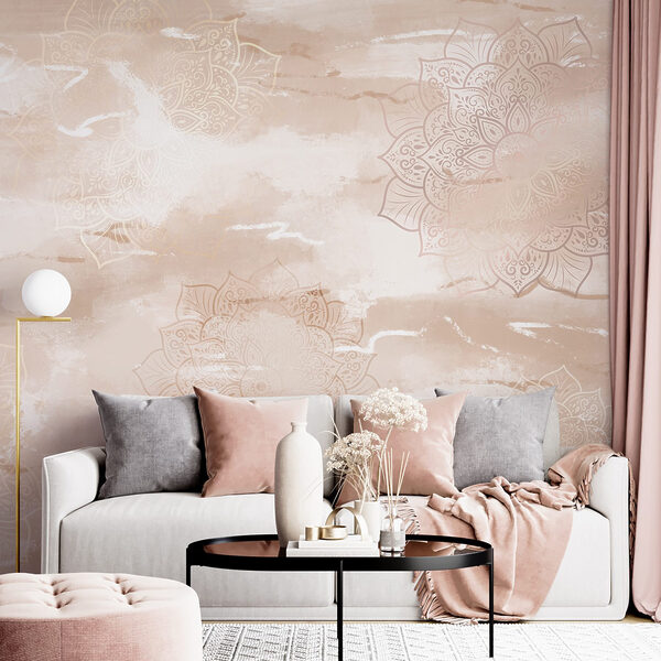 Motif de fleurs sur une surface Motif de fleurs sur une surface