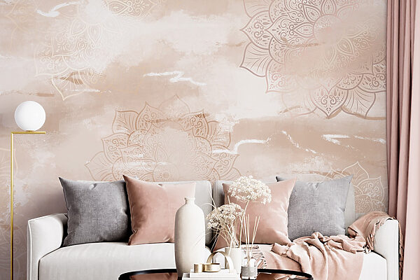 Motif de fleurs sur une surface Motif de fleurs sur une surface