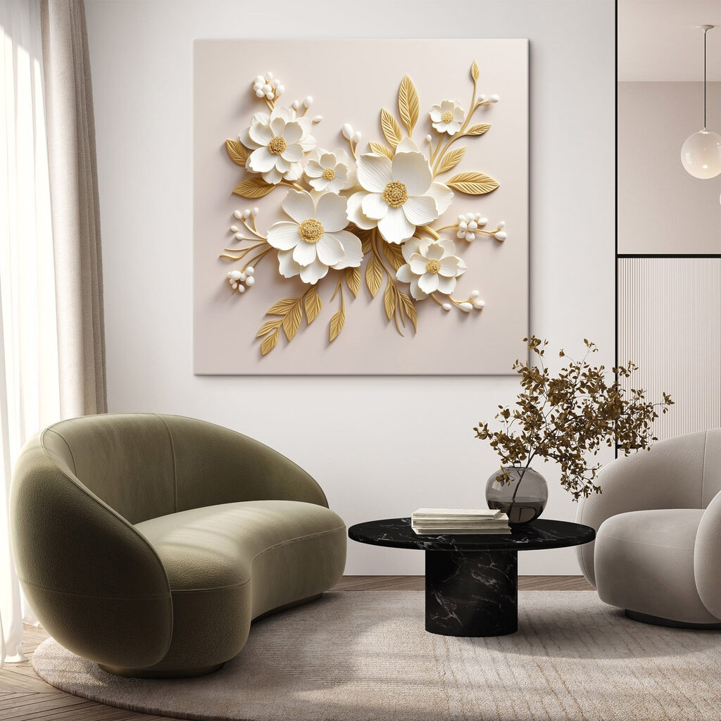 Elegant floral arrangement in soft hues Elegant floral arrangement in soft hues