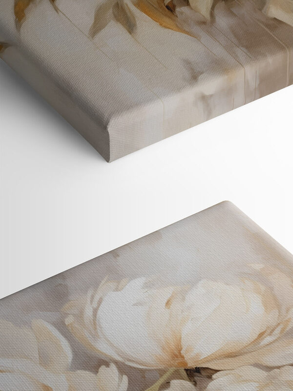 Peinture de fleurs blanches Peinture de fleurs blanches