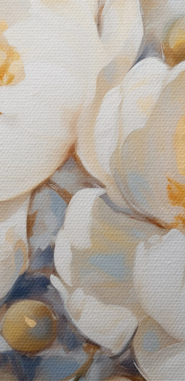 Peinture de fleurs blanches Peinture de fleurs blanches