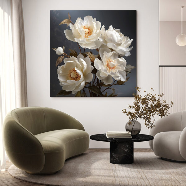 Bouquet de fleurs blanches Bouquet de fleurs blanches