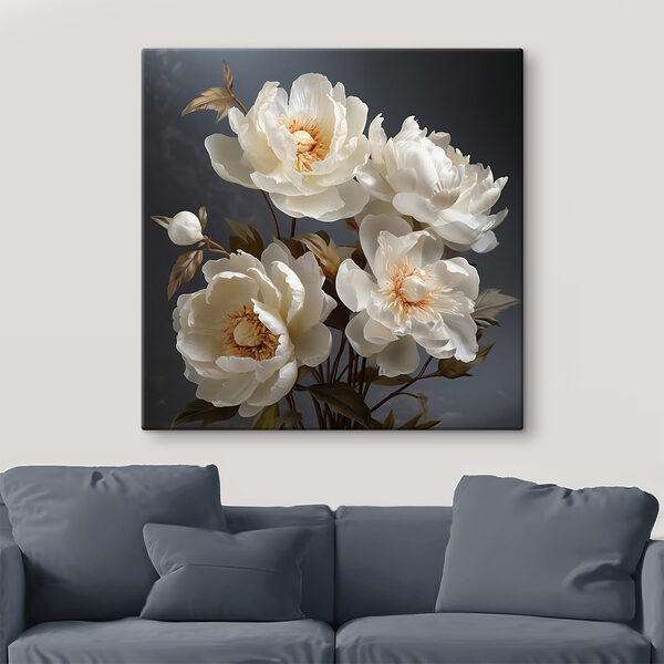 Bouquet de fleurs blanches Bouquet de fleurs blanches