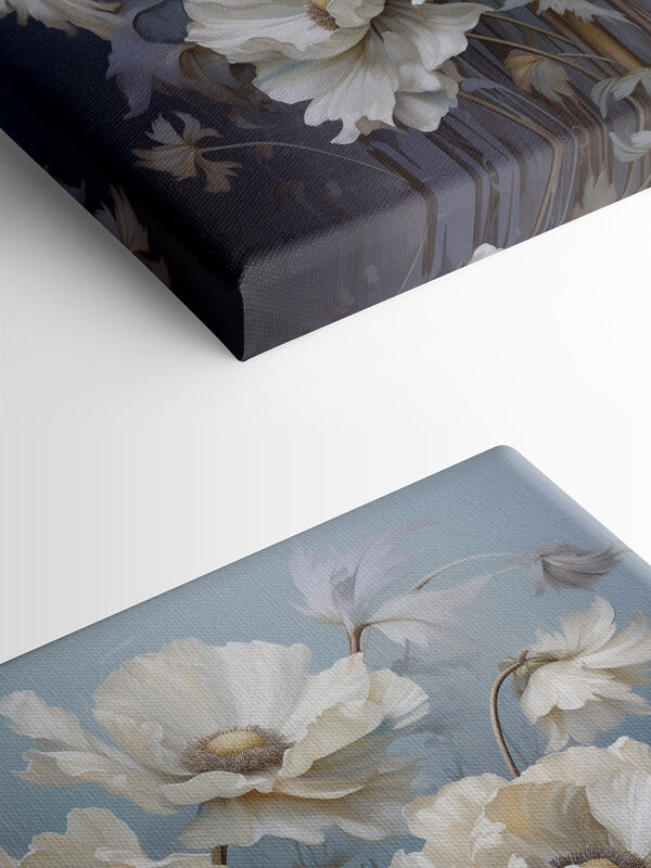 Peinture de fleurs blanches Peinture de fleurs blanches