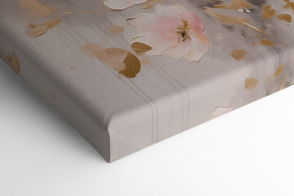 Peinture de fleurs sur une surface blanche Peinture de fleurs sur une surface blanche