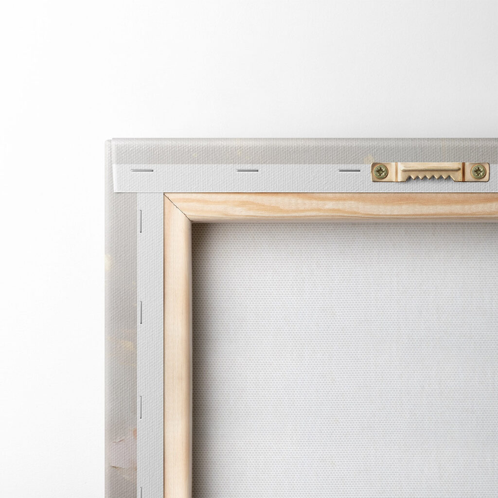 Painting of flowers on a white surface Painting of flowers on a white surface