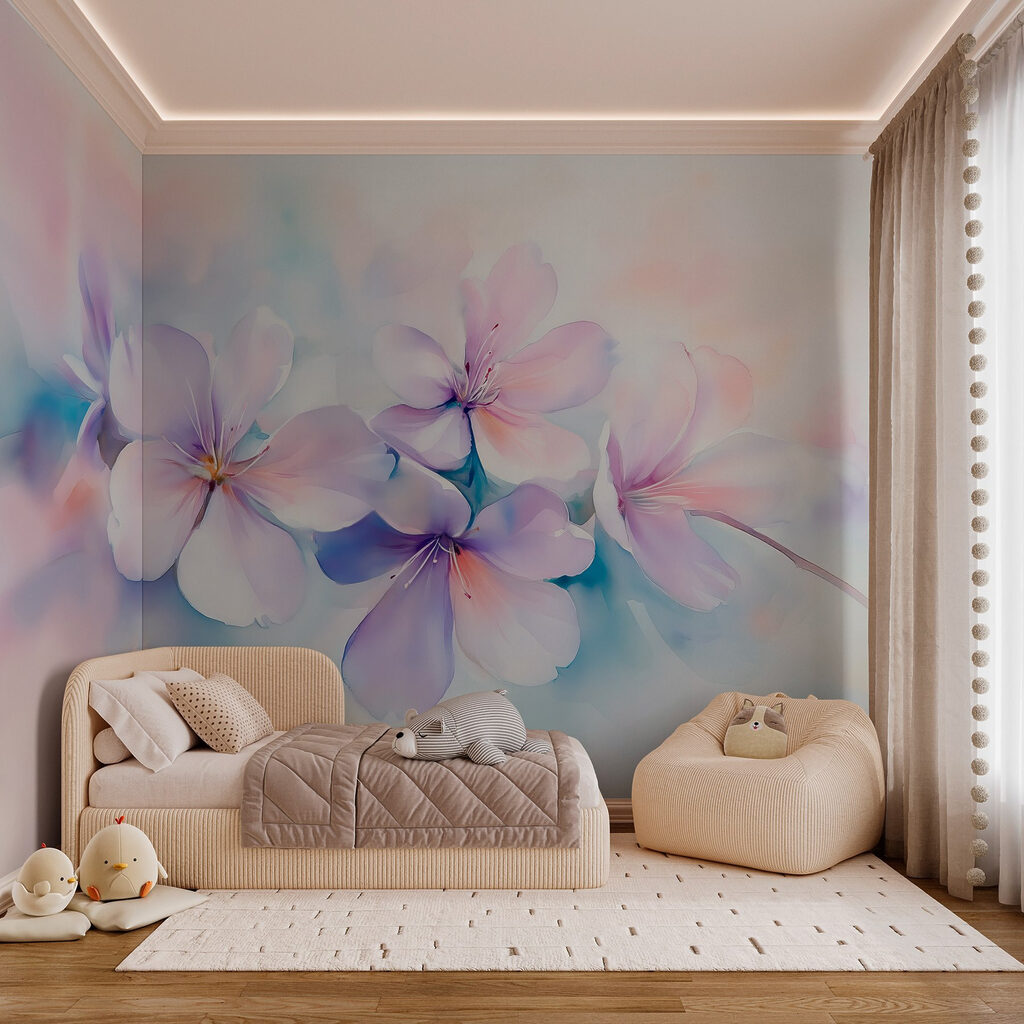 Group of purple flowers