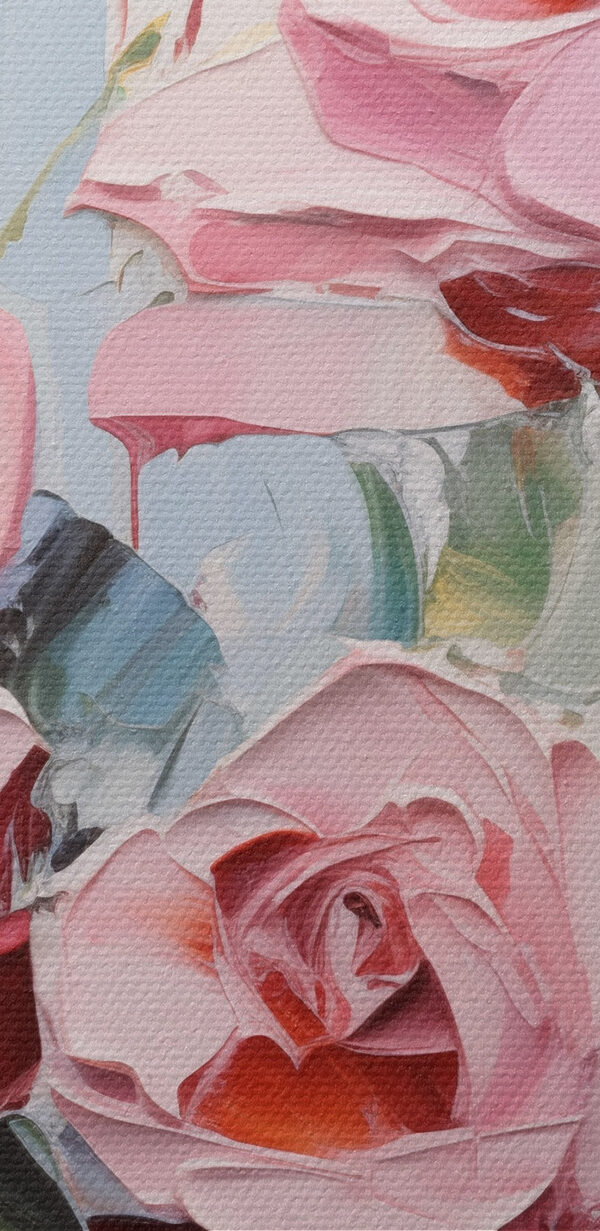 Peinture de fleurs sur fond blanc Peinture de fleurs sur fond blanc