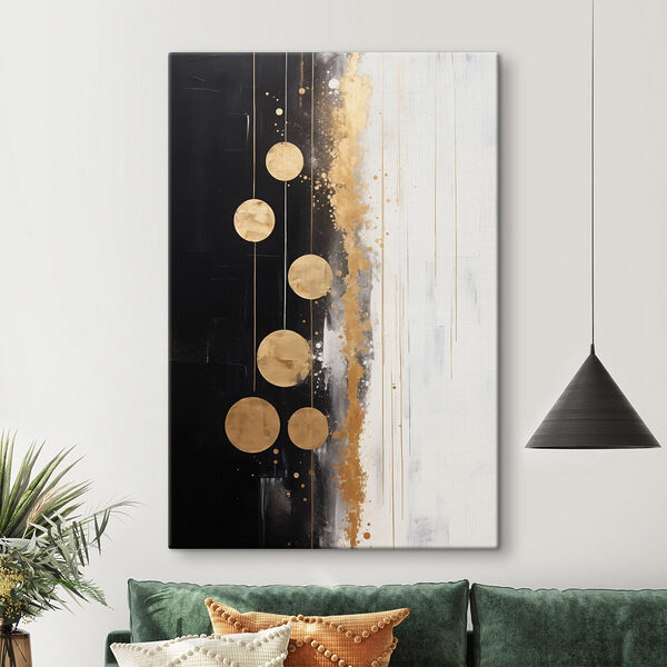 Peinture de cercles et de lignes Peinture de cercles et de lignes