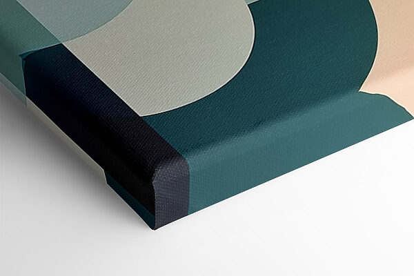 Pièce d'art colorée avec différentes formes Pièce d'art colorée avec différentes formes