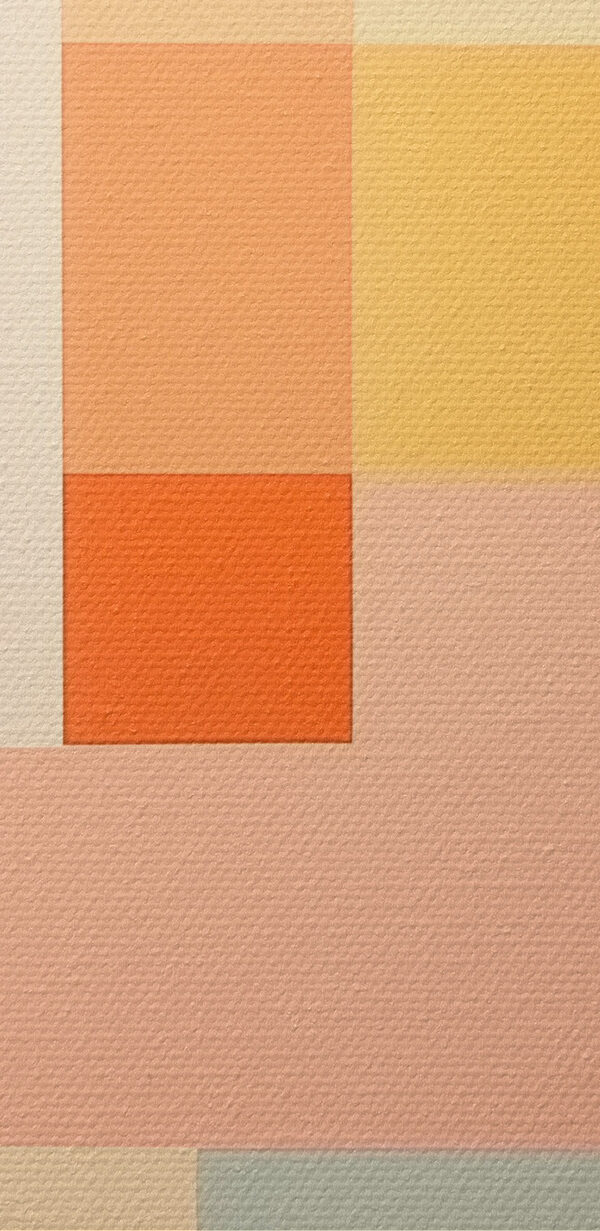 Pièce d'art colorée avec différentes formes Pièce d'art colorée avec différentes formes