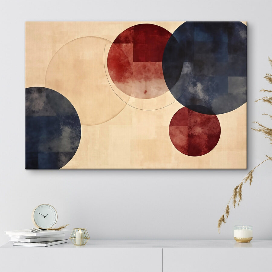 Groupe de cercles de couleurs différentes