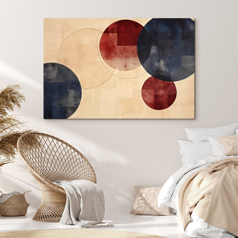 Groupe de cercles de couleurs différentes