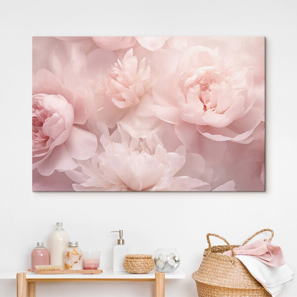 Groupe de fleurs roses Groupe de fleurs roses