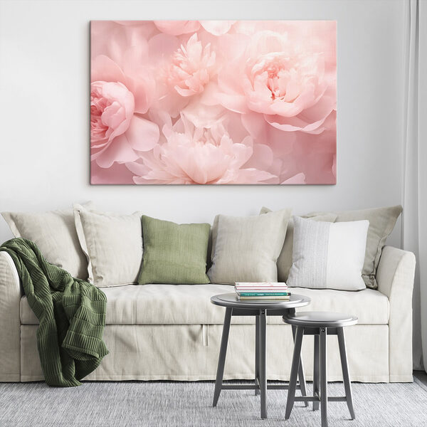 Groupe de fleurs roses Groupe de fleurs roses