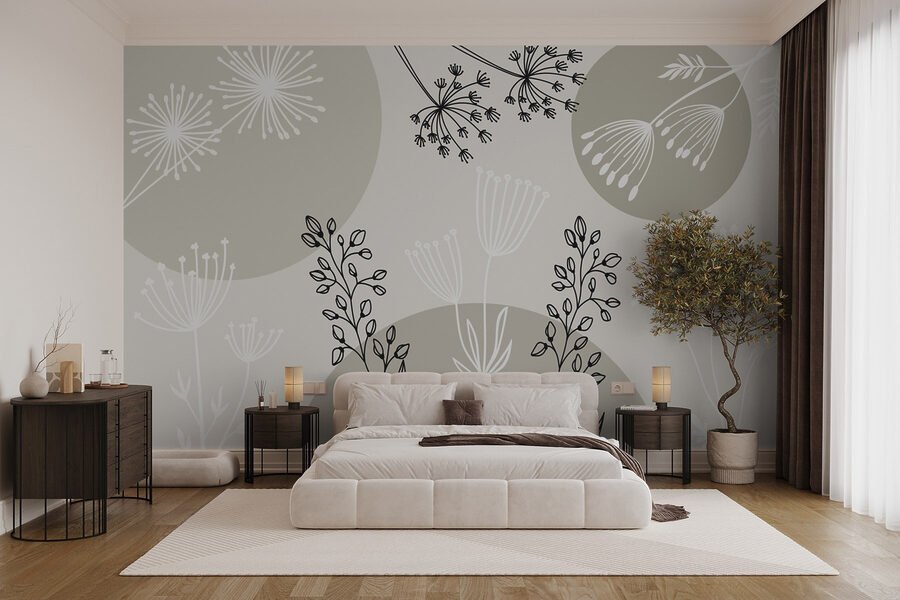 Dessin de fleurs et de plantes