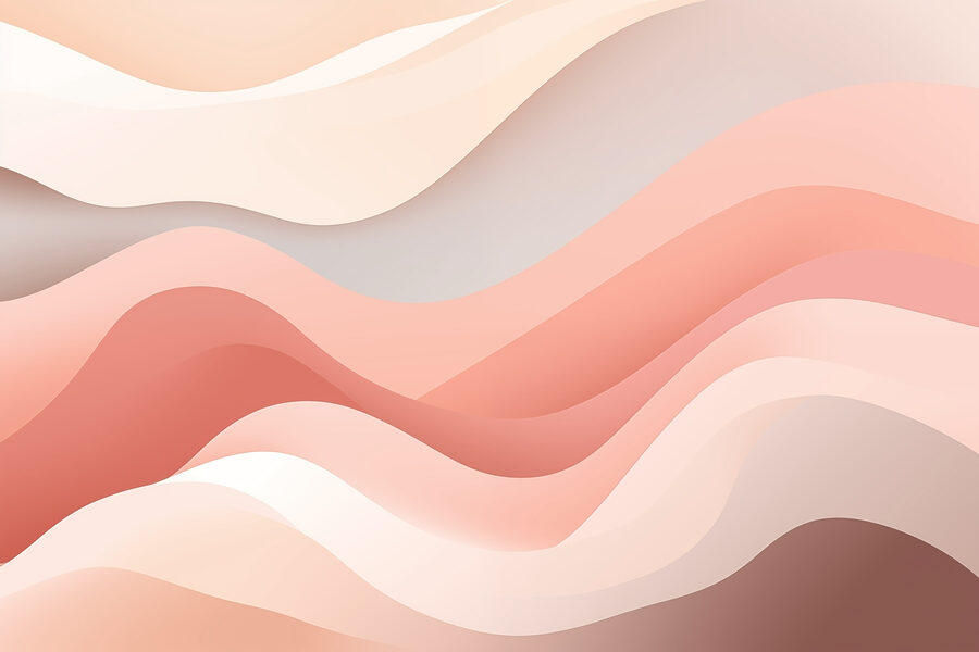 Lignes ondulées roses et blanches Lignes ondulées roses et blanches