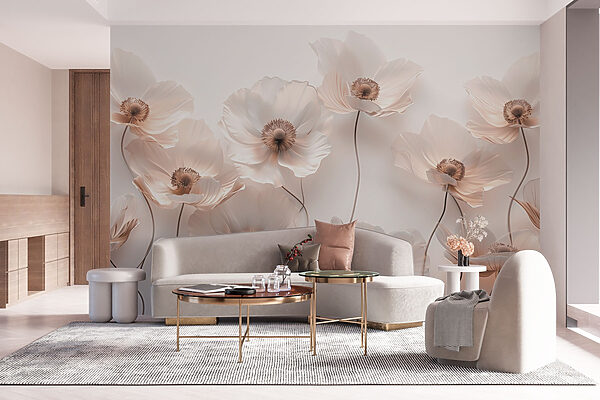 Groupe de fleurs blanches Groupe de fleurs blanches