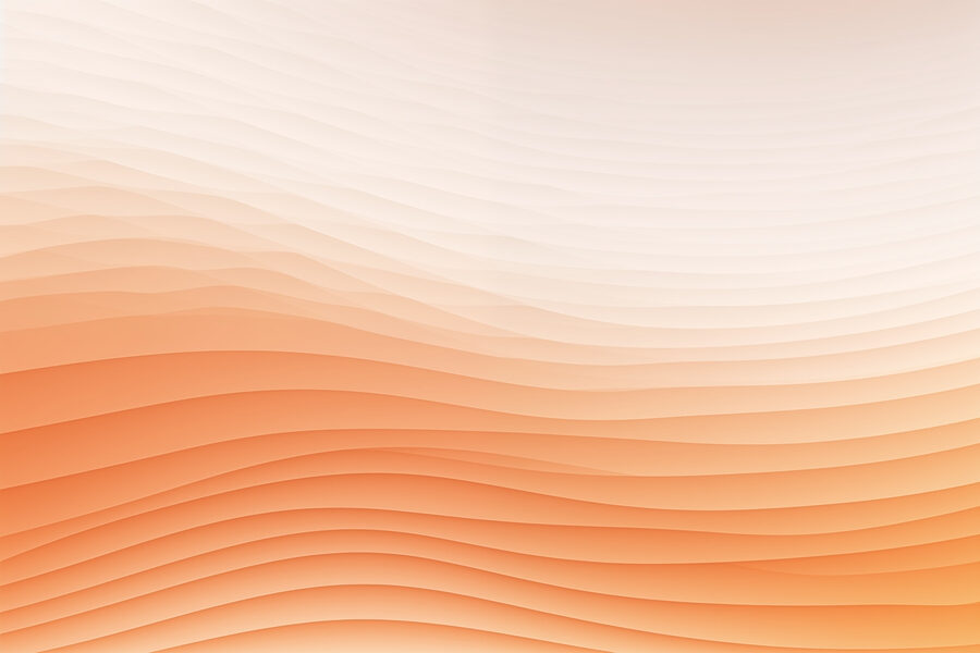 Lignes ondulées blanches et orange
