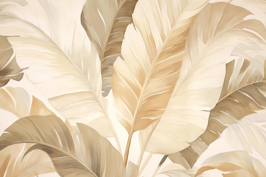 Papier peint Palette de couleurs douces et chaudes de la nature. – Image 4