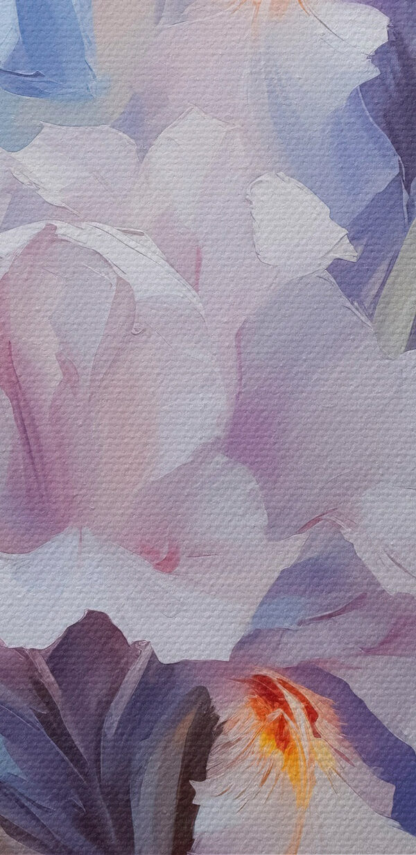 Peinture de fleurs sur une surface Peinture de fleurs sur une surface