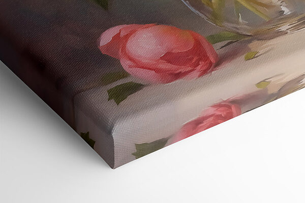 Peinture de fleurs dans un vase Peinture de fleurs dans un vase