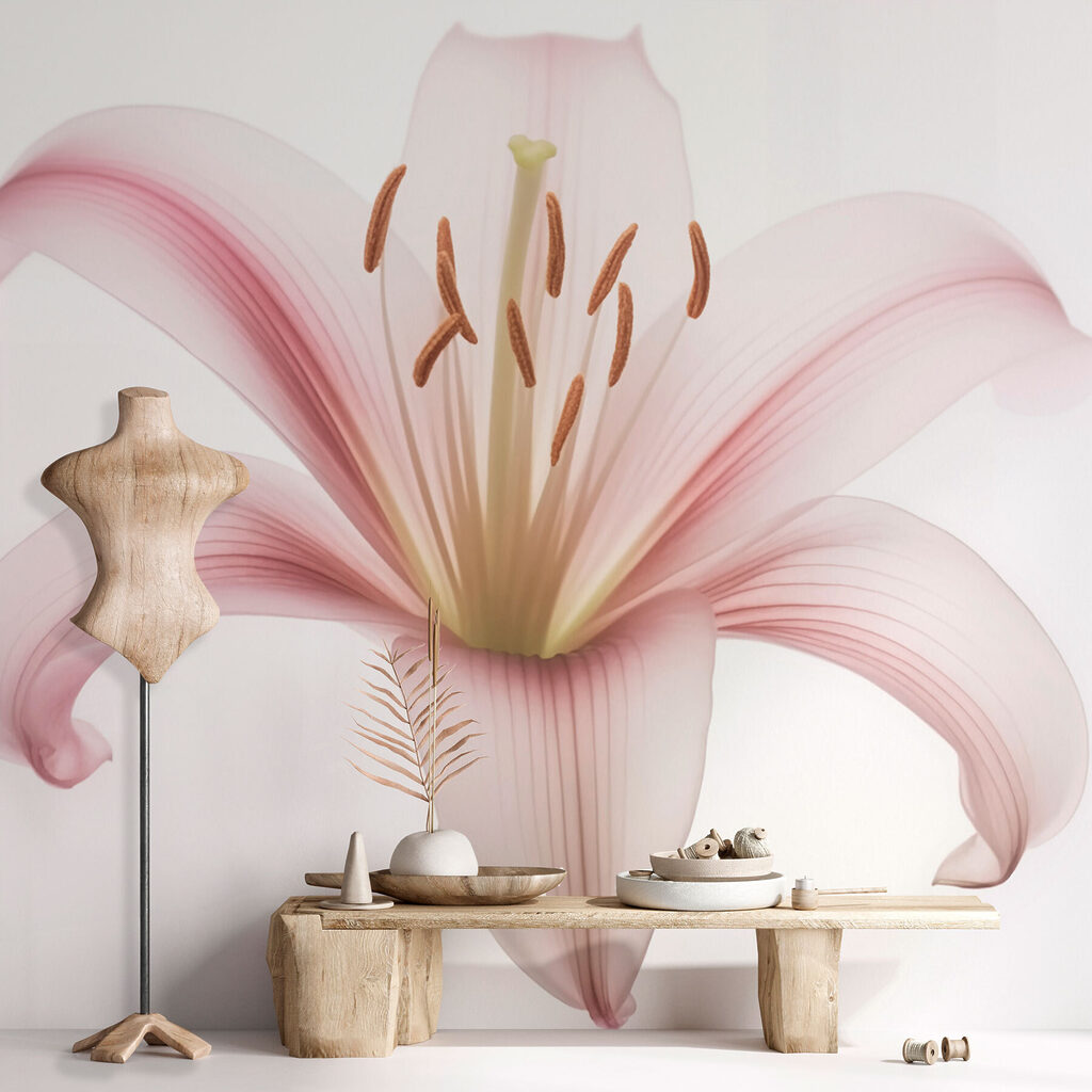 Delicate petals, soft and serene Delicate petals, soft and serene