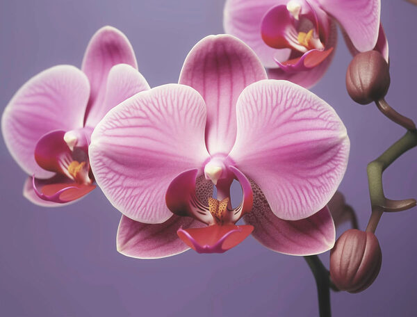 Orchidées délicates aux teintes douces Orchidées délicates aux teintes douces