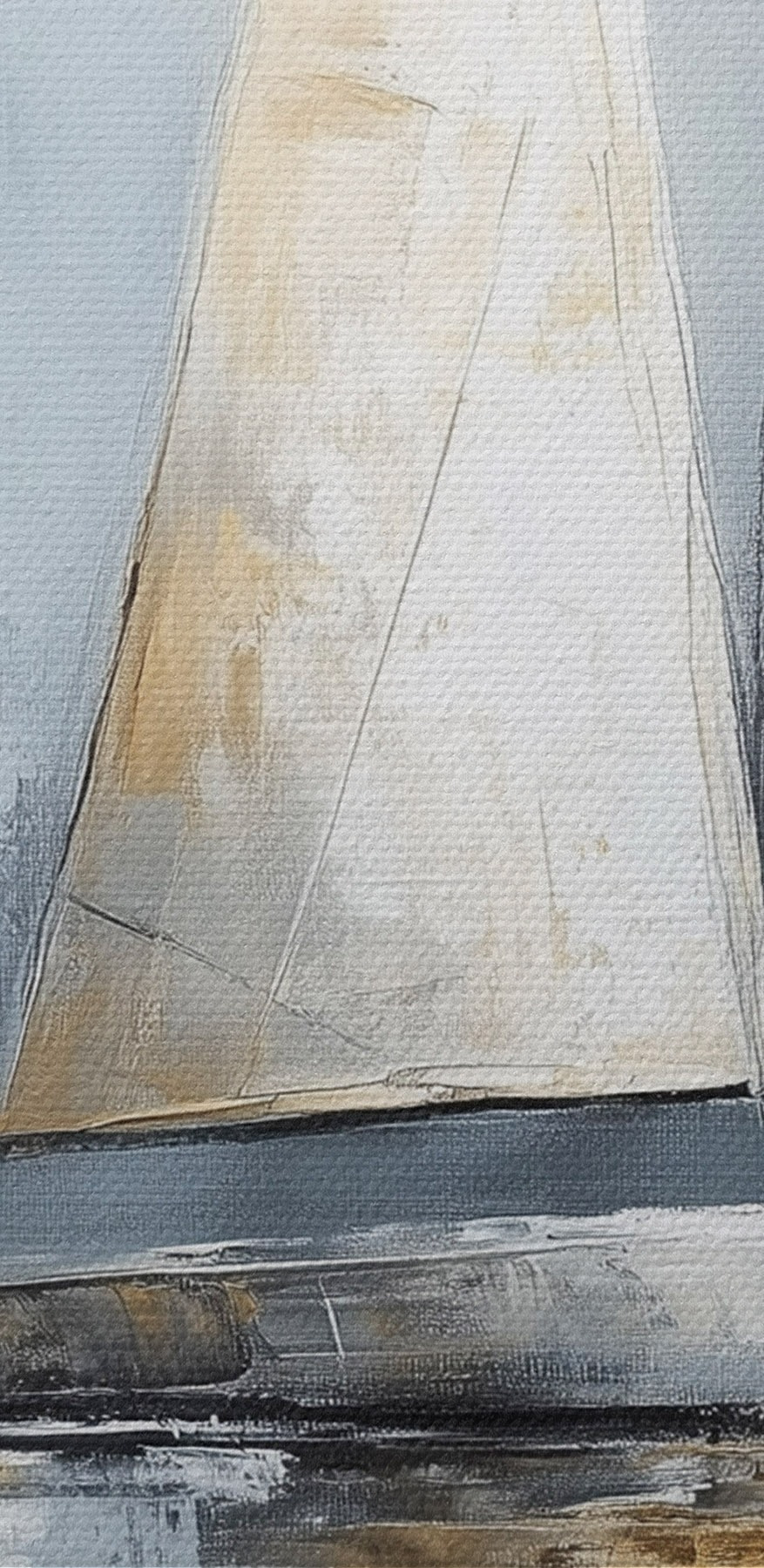Peinture de voiliers sur l'eau Peinture de voiliers sur l'eau