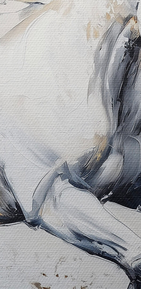 Peinture d'un cheval blanc Peinture d'un cheval blanc