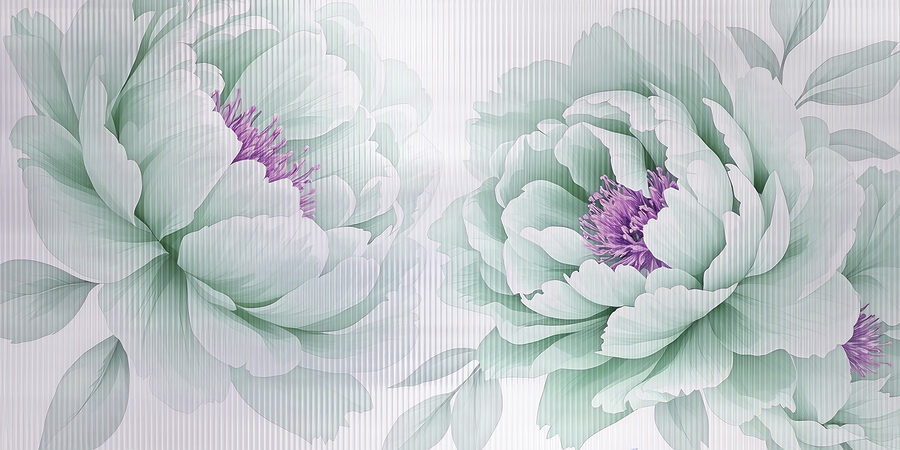 Fleurs délicates aux couleurs douces