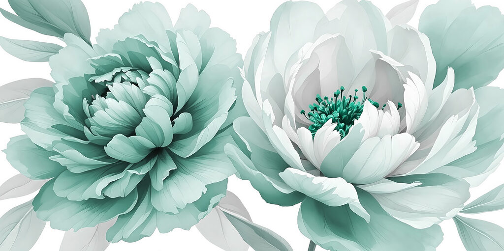 L'élégance florale dans des tons doux L'élégance florale dans des tons doux