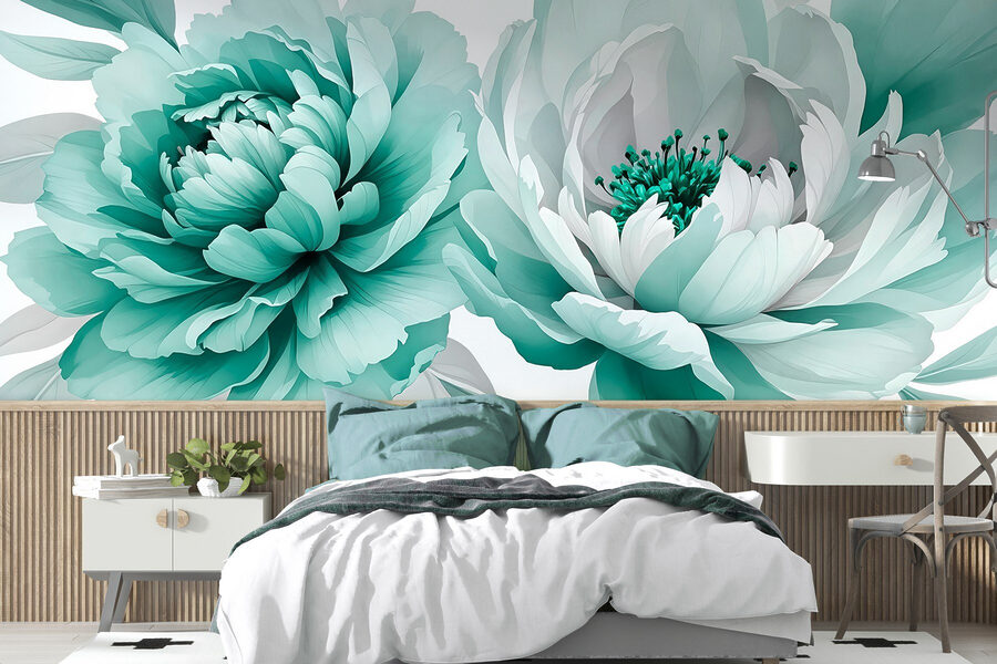 L'élégance florale dans des tons doux L'élégance florale dans des tons doux