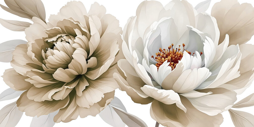 Des fleurs délicates aux teintes douces Des fleurs délicates aux teintes douces