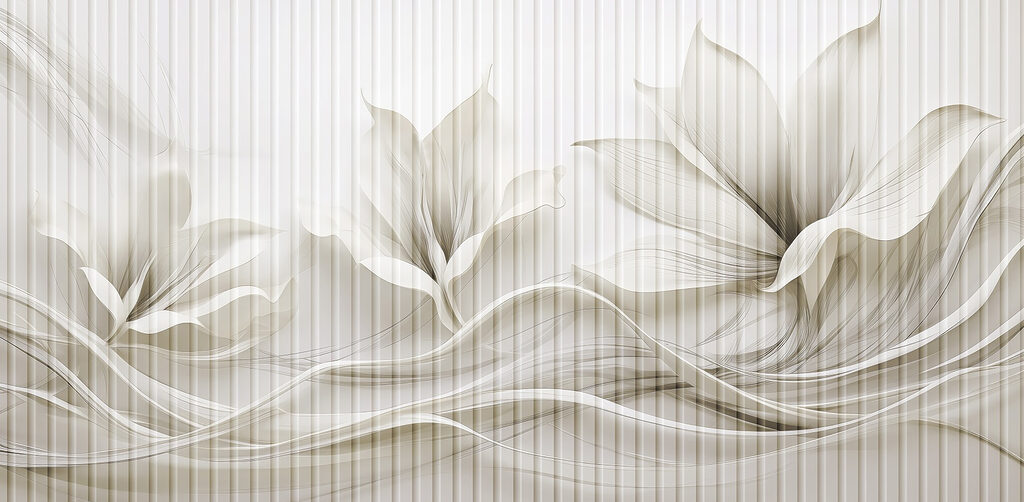 Délicate vague florale Délicate vague florale