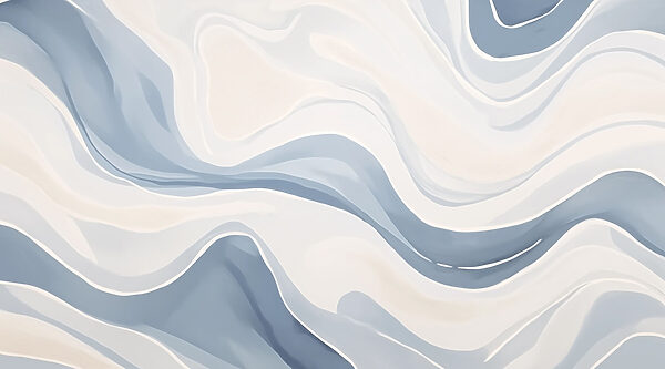 White and blue wavy pattern White and blue wavy pattern