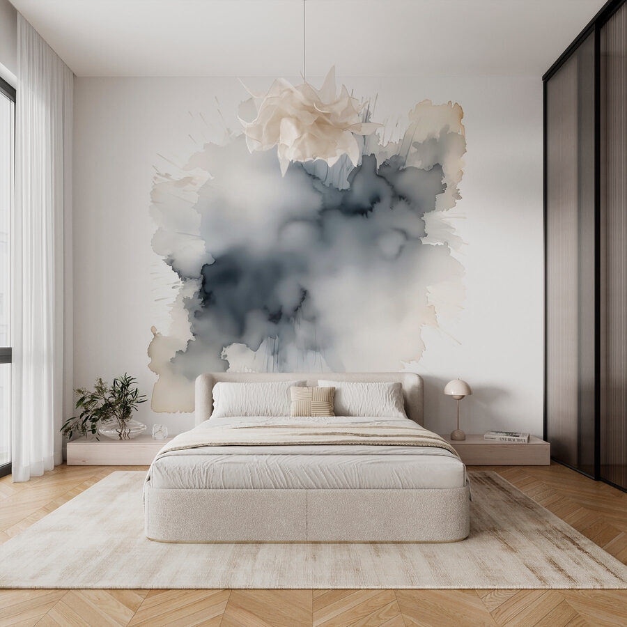 Nuage noir et blanc Nuage noir et blanc