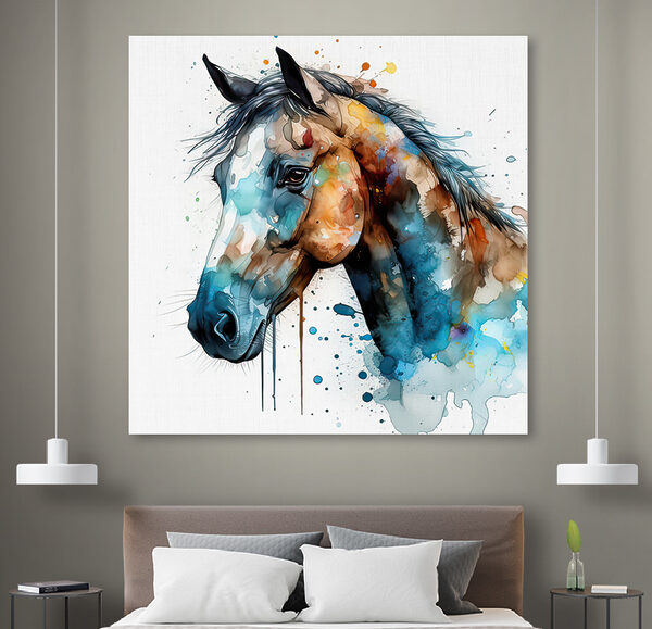 Peinture d'un cheval Peinture d'un cheval