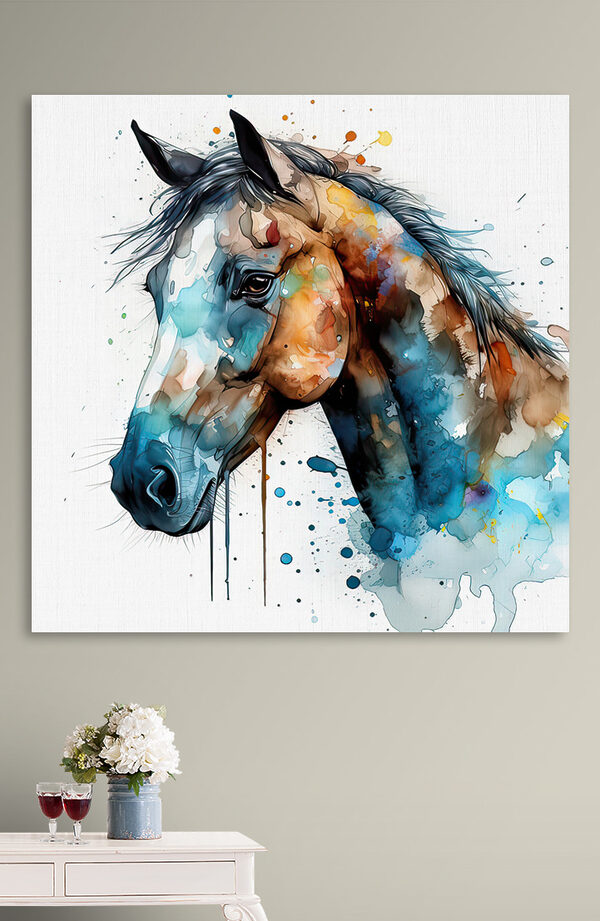 Peinture d'un cheval Peinture d'un cheval