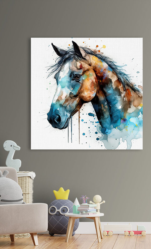 Peinture d'un cheval Peinture d'un cheval