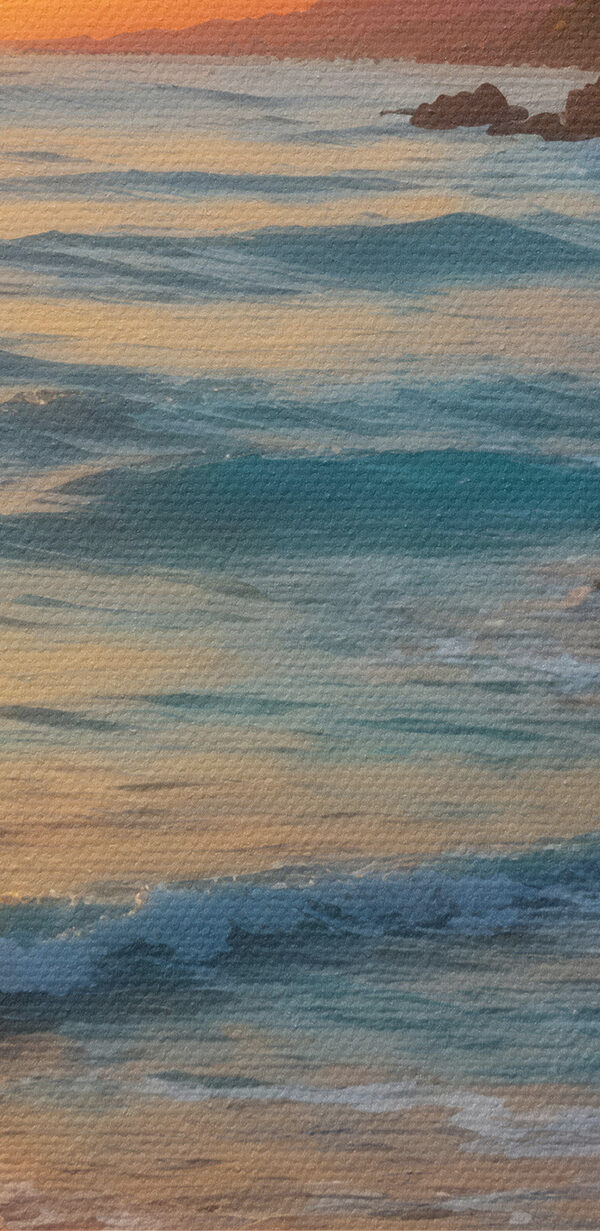 Coucher de soleil sur une plage Coucher de soleil sur une plage
