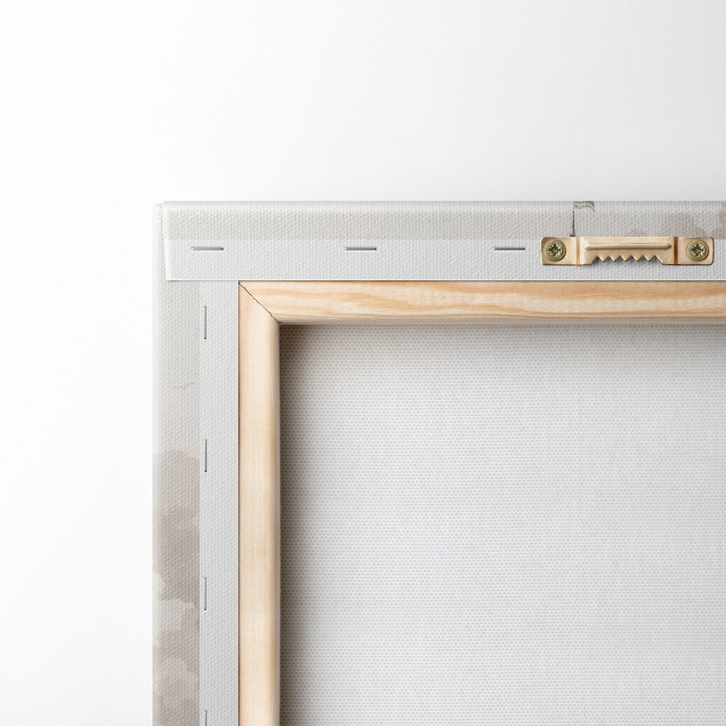 Painting of a ship in the ocean