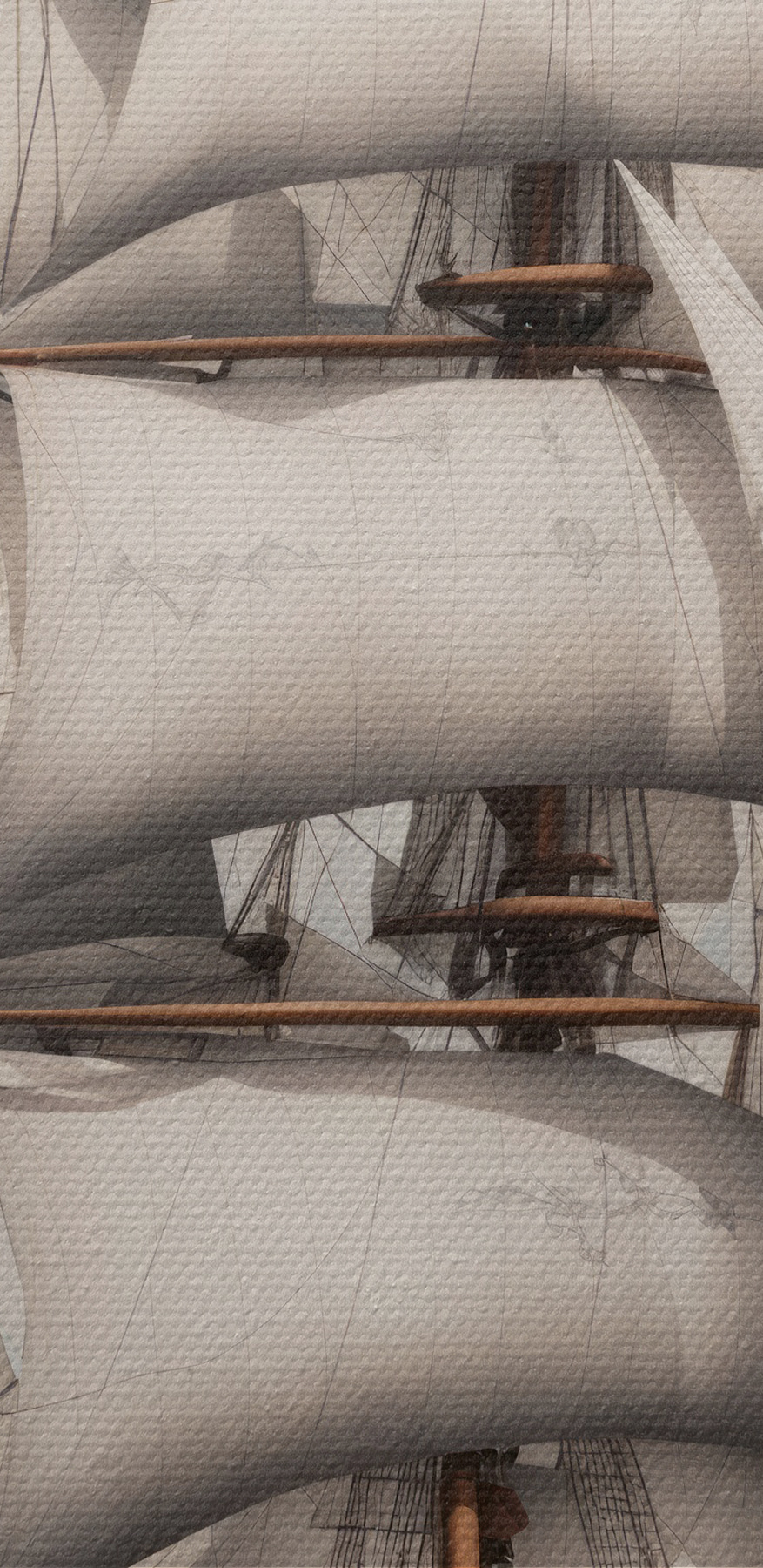 Painting of a ship in the ocean Painting of a ship in the ocean