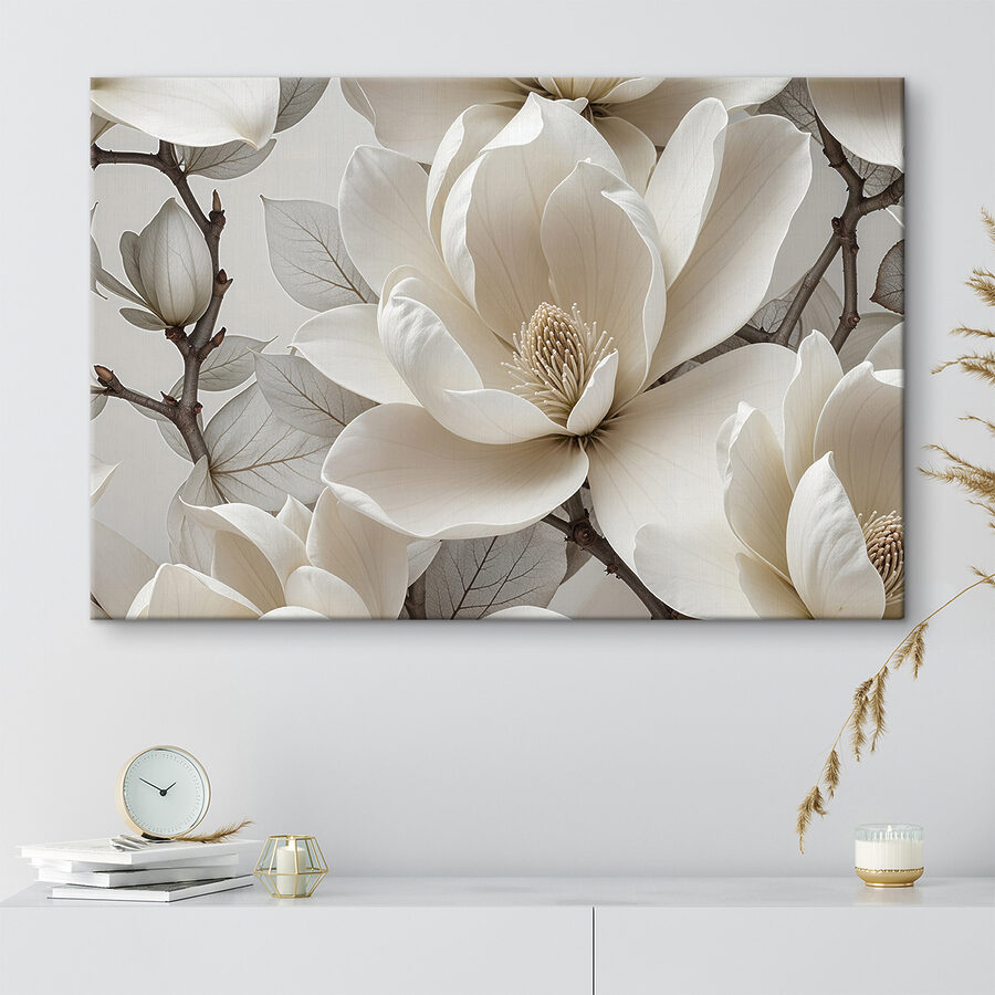 Des fleurs délicates dans des teintes douces