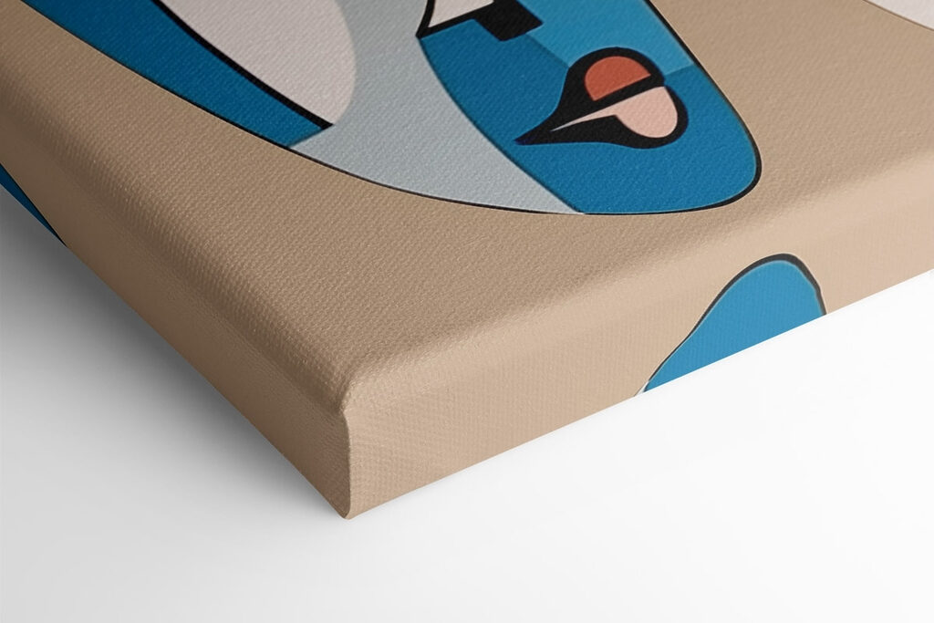 Group of faces painted on a wall Group of faces painted on a wall