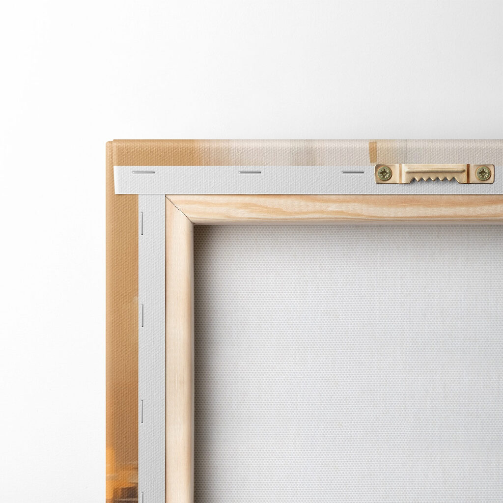 Man and woman walking down a street