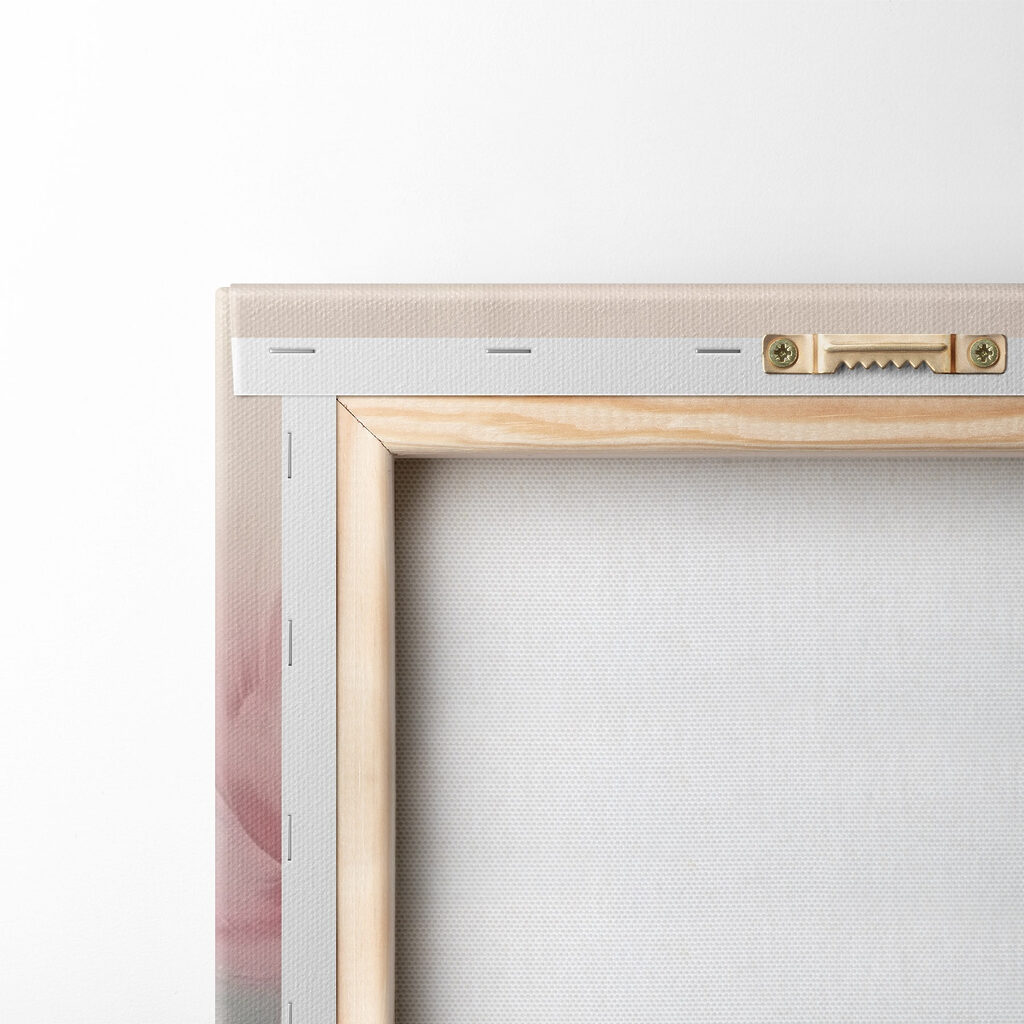 Painting of pink flowers Painting of pink flowers