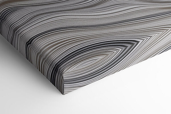 Lignes ondulées blanches et noires Lignes ondulées blanches et noires