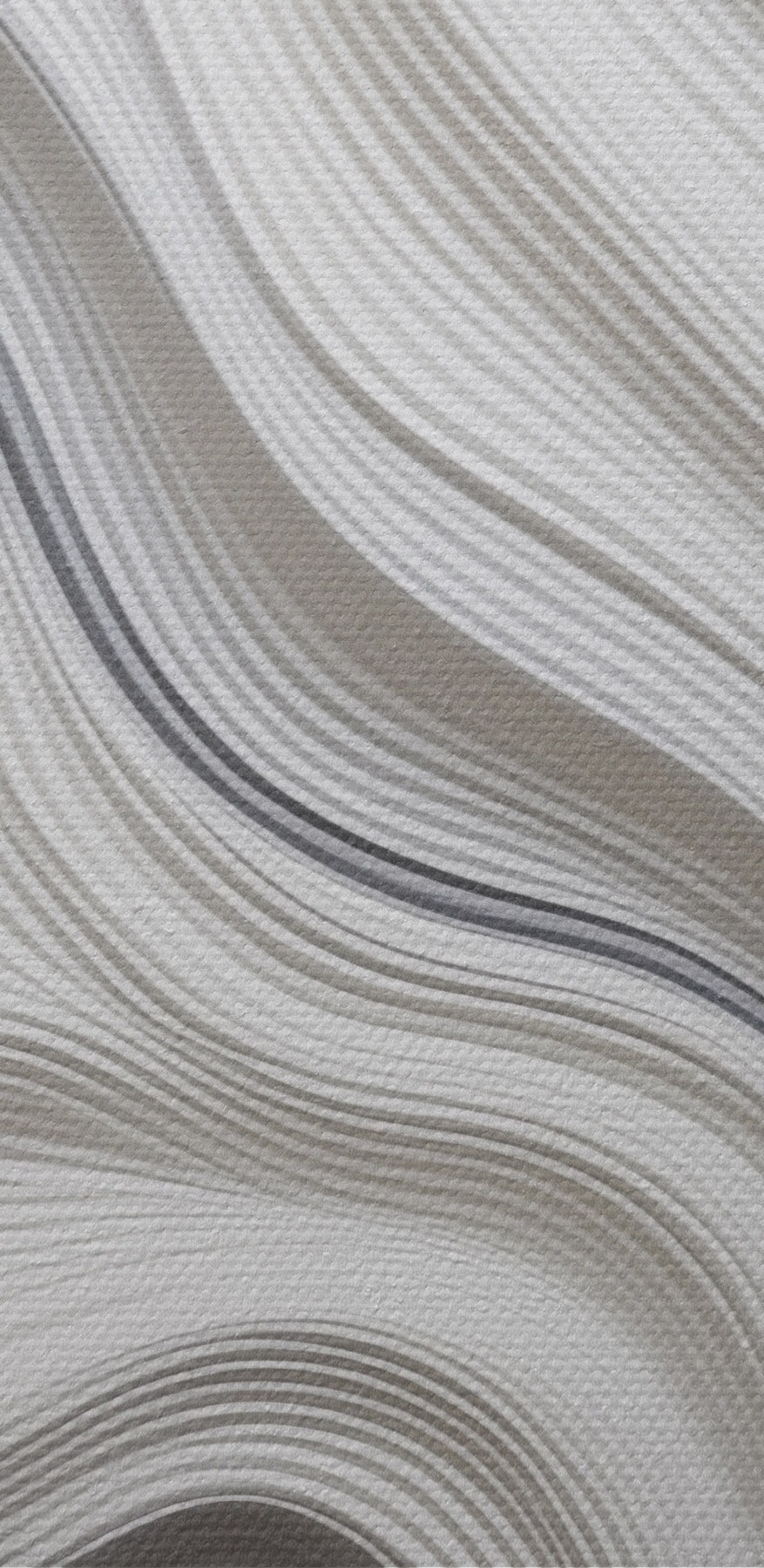 Lignes ondulées blanches et noires