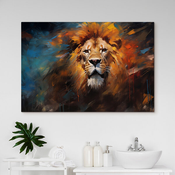 Lion à crinière Lion à crinière